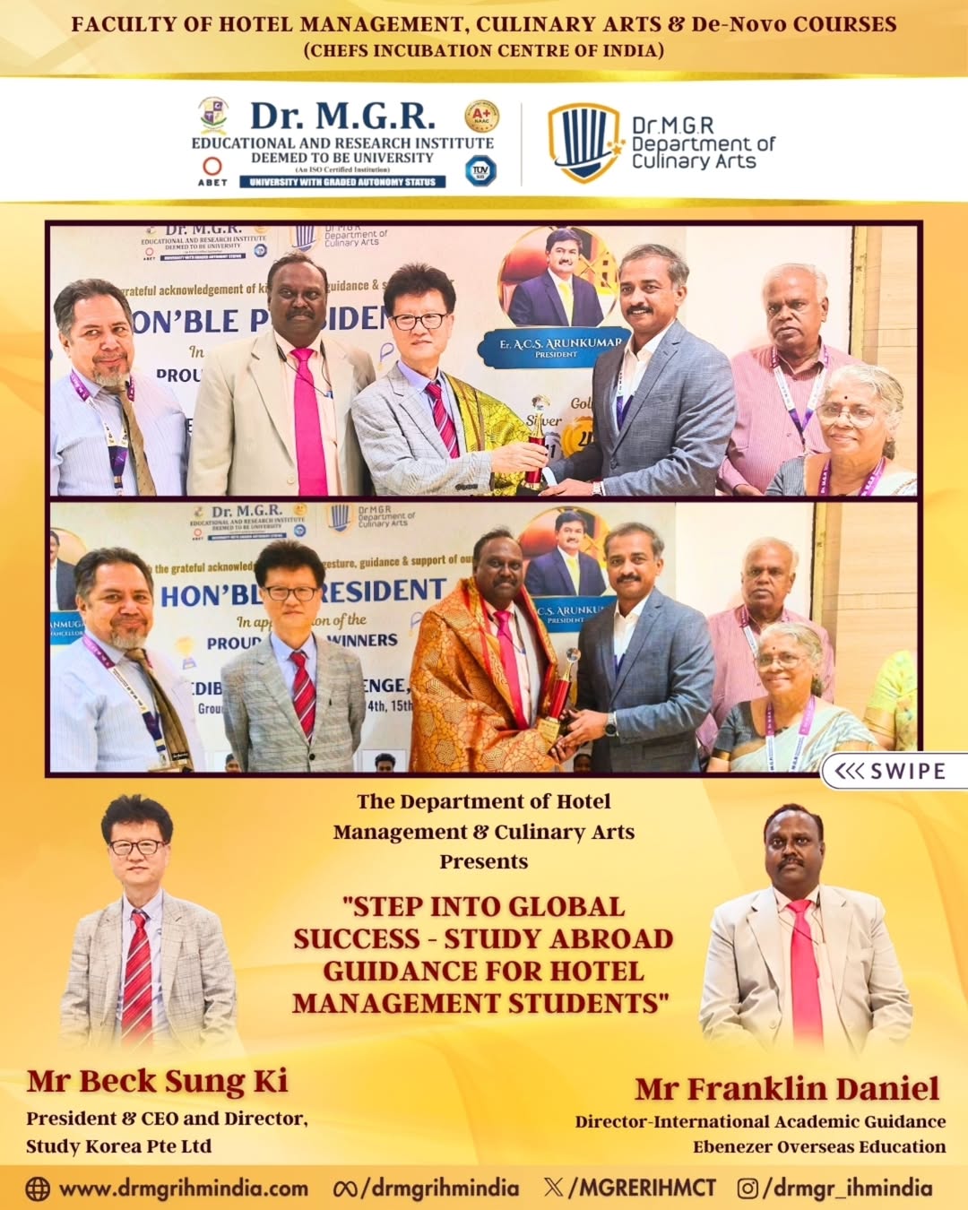 Step into Global Success - Study Abroad Guidance For Hotel Management ...