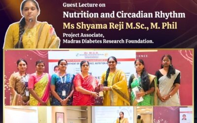 Guest lecture on “Nutrition and Circadian Rhythm”