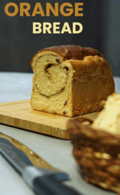 Beauty  of Orange Bread