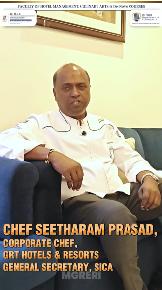 Expert Talk  ft. Chef Seetharam Prasad
