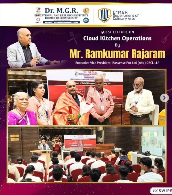 Guest Lecture On “Cloud Kitchen Operations”