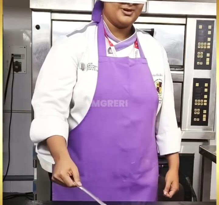 Blind folded Dosa Challenge