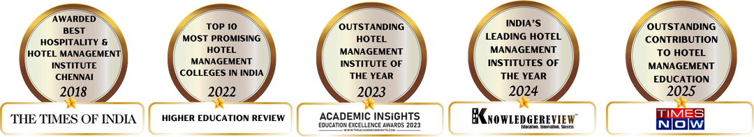 Awards received by Best Hotel Management College